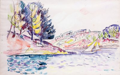 Lezardrieux, 1925 von Paul Signac